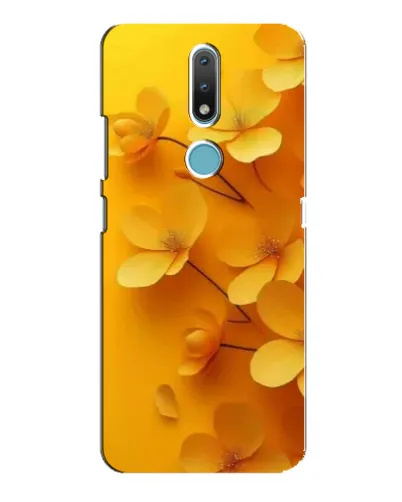 Чехол для Nokia 2.4 с картинкой «Золотые лепестки» Чехол для Nokia 2.4 с картинкой «Золотые лепестки»