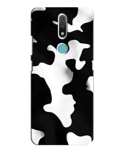 Чохол для Nokia 2.4 з картинкою «Чорно-біла пляма»
