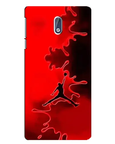 Чехол для Nokia 3.1 с картинкой «Jordan Red Smoke»