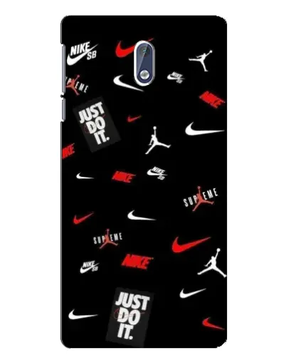 Чехол для Nokia 3.1 с картинкой «Nike Mix Pattern»