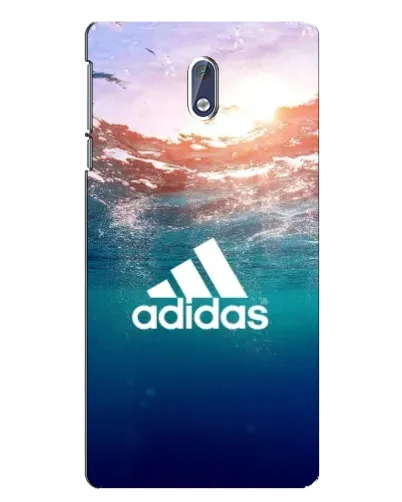 Чехол для Nokia 3.1 с картинкой «Океанская глубина адидас»