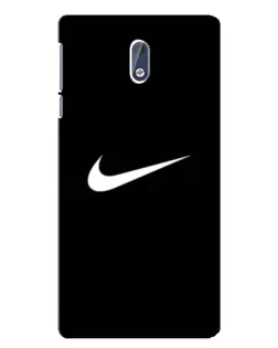 Чехол для Nokia 3.1 с картинкой «Минималистический Найк»