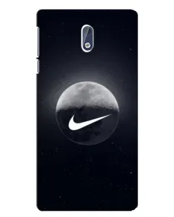 Чехол для Nokia 3.1 с картинкой «Nike в стиле граффити»