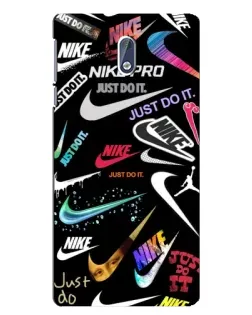 Чехол для Nokia 3.1 с картинкой «Nike — роскошь»