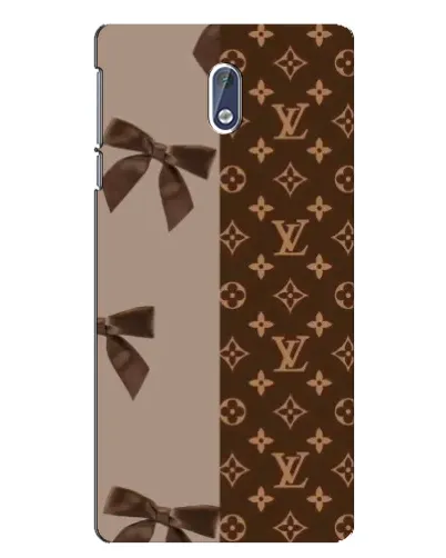 Чехол для Nokia 3.1 с картинкой «Louis Vuitton — банты»