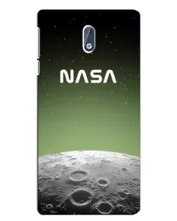 Чехол для Nokia 3.1 с картинкой «NASA — лунный градиент»
