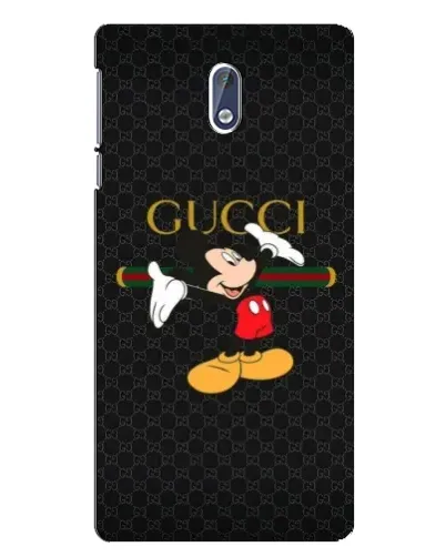Чехол для Nokia 3.1 с картинкой «Микки Маус Gucci»