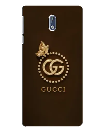 Чехол для Nokia 3.1 с картинкой «Gucci — золотая бабочка»