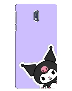 Чехол для Nokia 3.1 с картинкой «Забавная Kuromi»