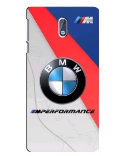 Чехол для Nokia 3.1 с картинкой «BMW Performance стиль»