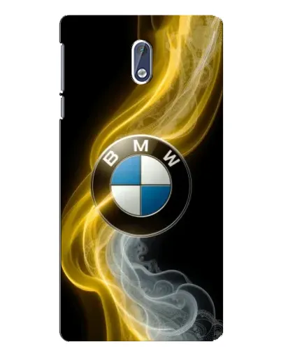 Чехол для Nokia 3.1 с картинкой «Золотистый дым BMW»