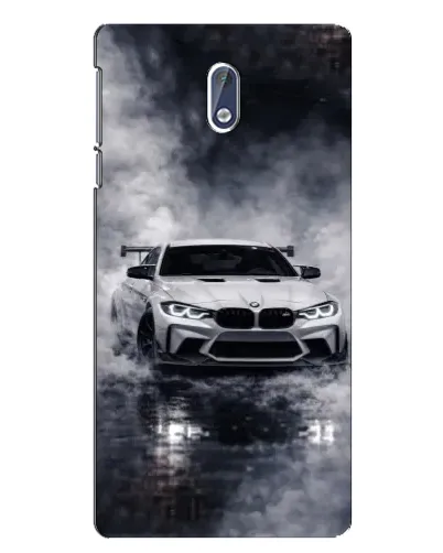 Чехол для Nokia 3.1 с картинкой «BMW сквозь туман»