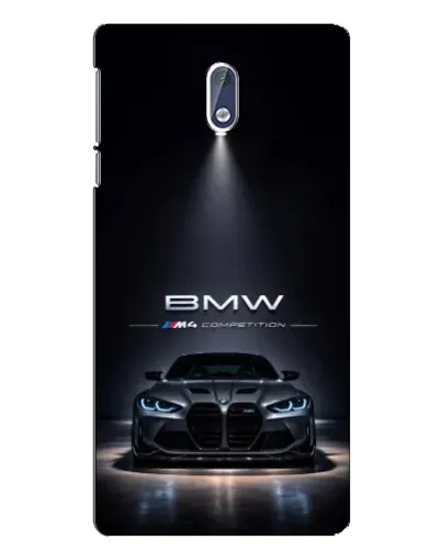 Чехол для Nokia 3.1 с картинкой «BMW сквозь ночной город» Чехол для Nokia 3.1 с картинкой «BMW сквозь ночной город»