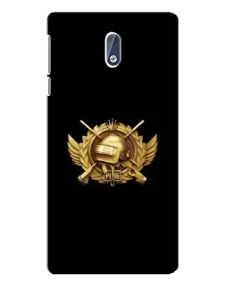 Чехол для Nokia 3.1 с картинкой «PUBG — оранжевый градиент» Чехол для Nokia 3.1 с картинкой «PUBG — оранжевый градиент»