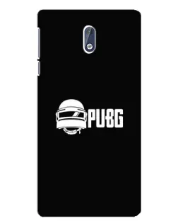 Чехол для Nokia 3.1 с картинкой «PUBG — классический лого»