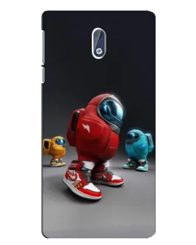 Чехол для Nokia 3.1 с картинкой «Among Us — 3D стиль»