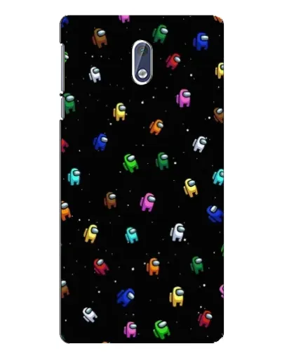 Чехол для Nokia 3.1 с картинкой «Экипаж Among Us»