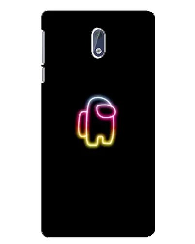 Чехол для Nokia 3.1 с картинкой «Among Us градиент»