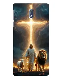 Чохол для Nokia 3.1 з картинкою «Лев Юди та Світло»
