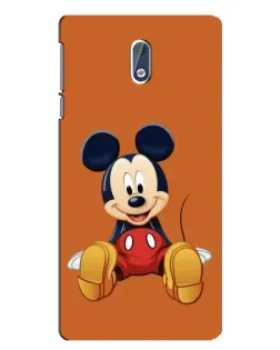 Чехол для Nokia 3.1 с картинкой «Микки отдыхает»