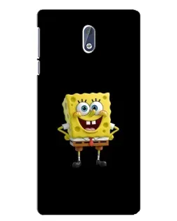 Чехол для Nokia 3.1 с картинкой «Классический Губка Боб»