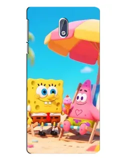 Чехол для Nokia 3.1 с картинкой «Отдых на пляже»