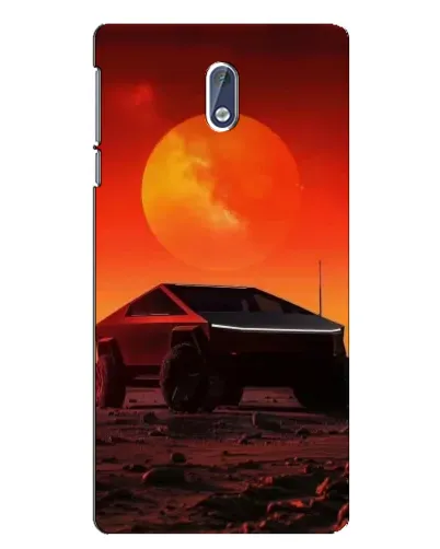Чехол для Nokia 3.1 с картинкой «Cybertruck на Марсе» Чехол для Nokia 3.1 с картинкой «Cybertruck на Марсе»