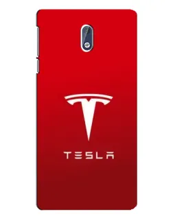 Чехол для Nokia 3.1 с картинкой «Tesla Red Classic»
