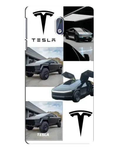 Чехол для Nokia 3.1 с картинкой «Коллаж Cybertruck Tesla» Чехол для Nokia 3.1 с картинкой «Коллаж Cybertruck Tesla»