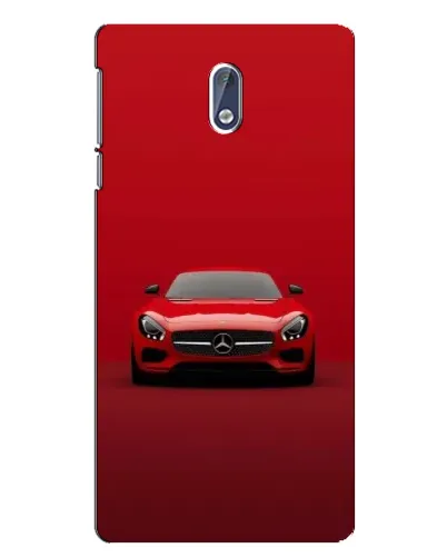 Чехол для Nokia 3.1 с картинкой «Красный Mercedes AMG»