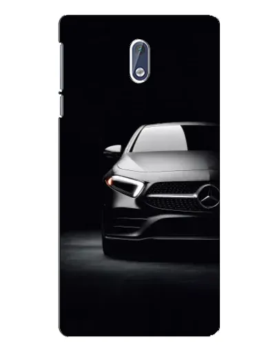 Чехол для Nokia 3.1 с картинкой «Свет фар Mercedes»