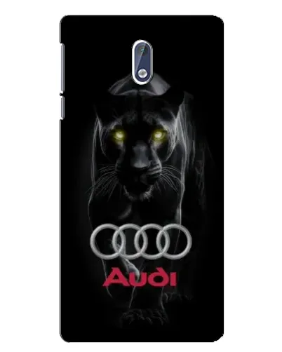 Чехол для Nokia 3.1 с картинкой «Пантера и Audi»