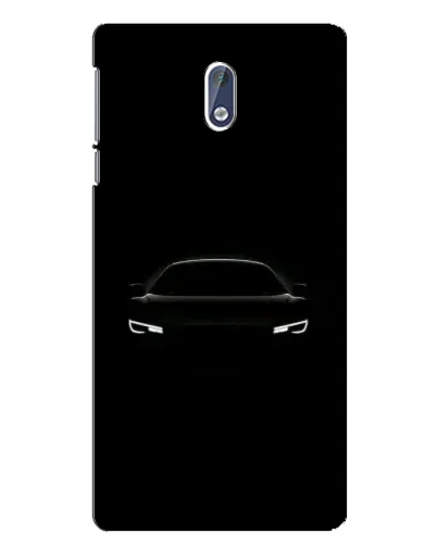 Чехол для Nokia 3.1 с картинкой «Взгляд Audi в темноте»