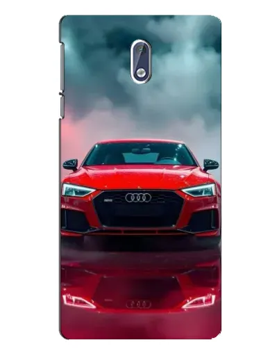 Чехол для Nokia 3.1 с картинкой «Audi RS — красный стиль»