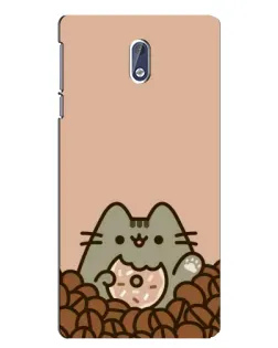 Чехол для Nokia 3.1 с картинкой «Кофейный Пушин»