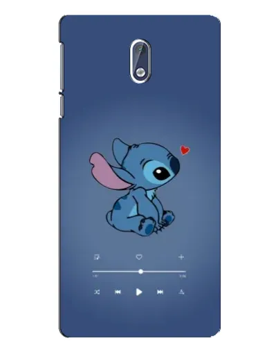 Чехол для Nokia 3.1 с картинкой «Музыкальный Stitch»