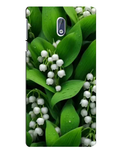 Чехол для Nokia 3.1 с картинкой «Ландыши в зелени»
