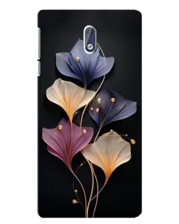 Чохол для Nokia 3.1 з картинкою «Лілові квіти грації»