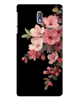Чохол для Nokia 3.1 з картинкою «Рожева гілка сакури»