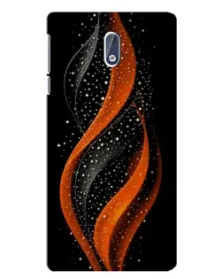 Чохол для Nokia 3.1 з картинкою «Вогняна зоряна хвиля»