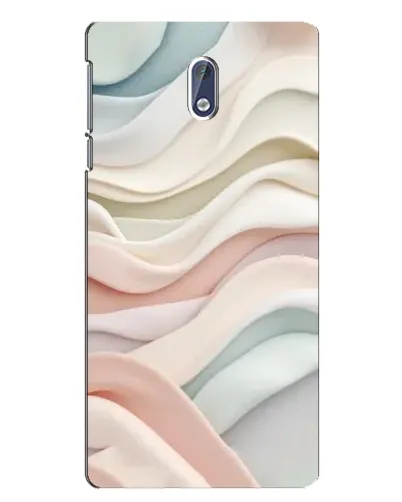 Чохол для Nokia 3.1 з картинкою «Пастельні ніжні хвилі»