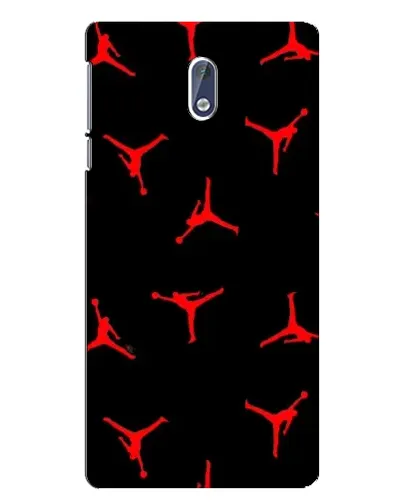 Чехол для Nokia 3 с картинкой «Jordan Red Pattern»