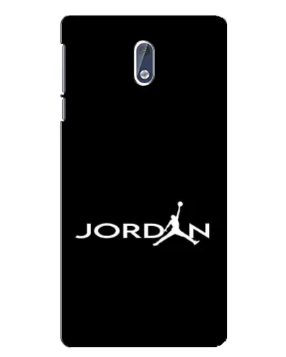 Чехол для Nokia 3 с картинкой «Jordan White Logo»