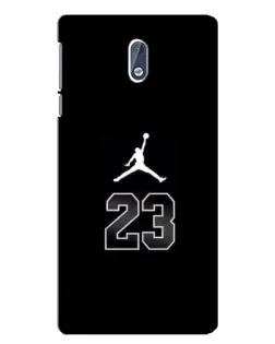 Чехол для Nokia 3 с картинкой «Jordan Flight 23»