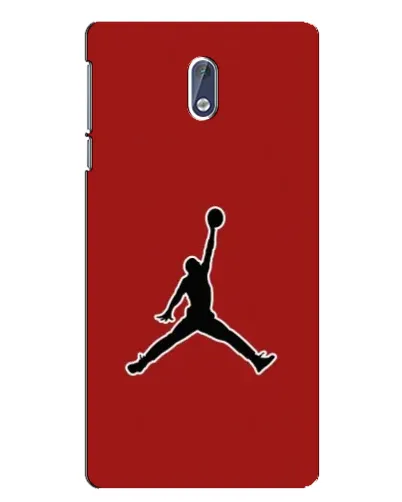 Чехол для Nokia 3 с картинкой «Jordan Red Back»