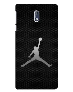 Чехол для Nokia 3 с картинкой «Jordan Dark Carbon»