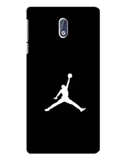 Чехол для Nokia 3 с картинкой «Jordan Silhouette»