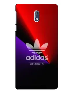 Чехол для Nokia 3 с картинкой «Adidas Red Neon» Чехол для Nokia 3 с картинкой «Adidas Red Neon»
