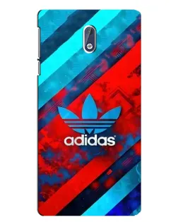 Чехол для Nokia 3 с картинкой «Абстракция Adidas»
