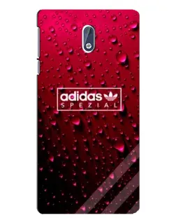 Чехол для Nokia 3 с картинкой «Adidas Gold Marble»